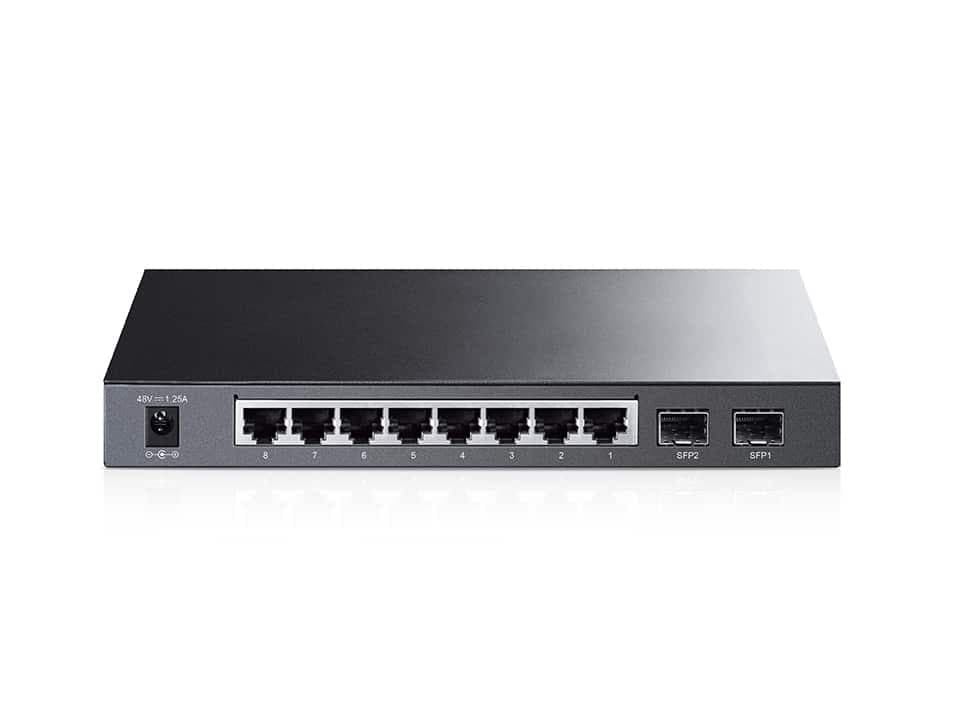 TPLINK TL-SG2210P 8-port gigabit smart PoE switch with 2 SFP