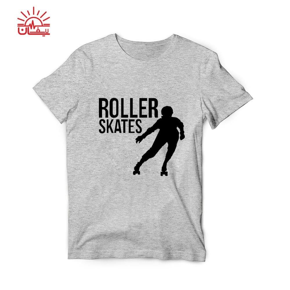 تیشرت طوسی SKATE