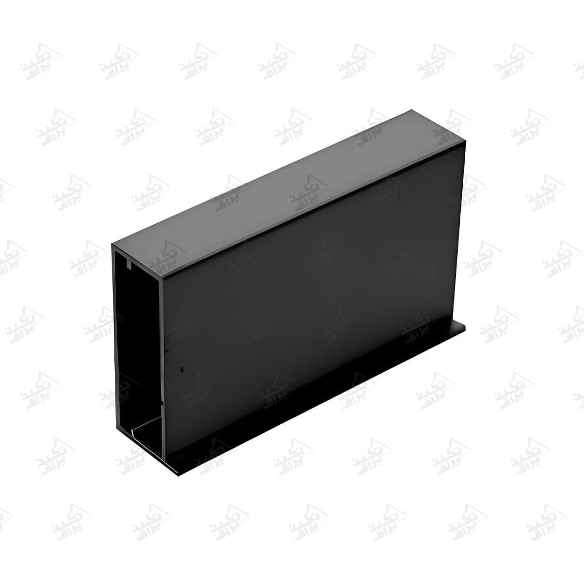 پروفیل شیشه ژرمن 4 متری مشکی فانتونی مدل I220