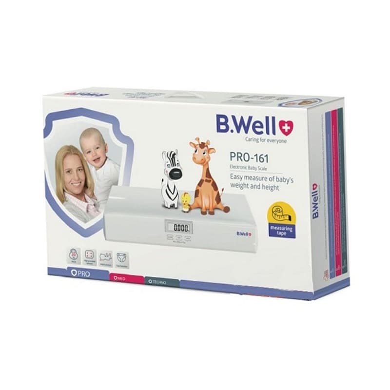 ترازوی دیجیتالی و قدسنج نوزاد بی ول مدل PRO-161