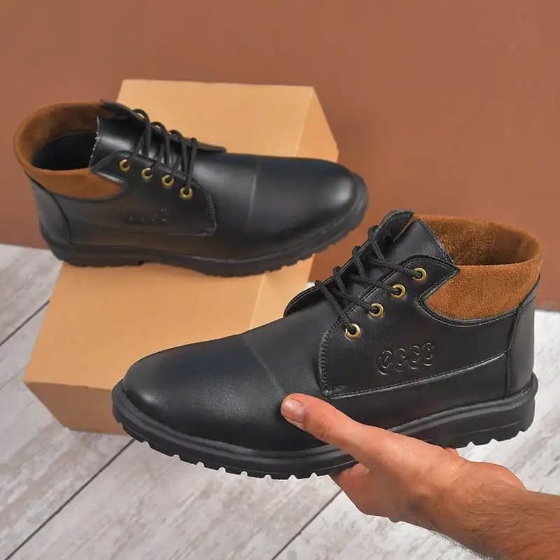کفش نیم بوت مردانه Ecco مدل Black — تصویر ۳