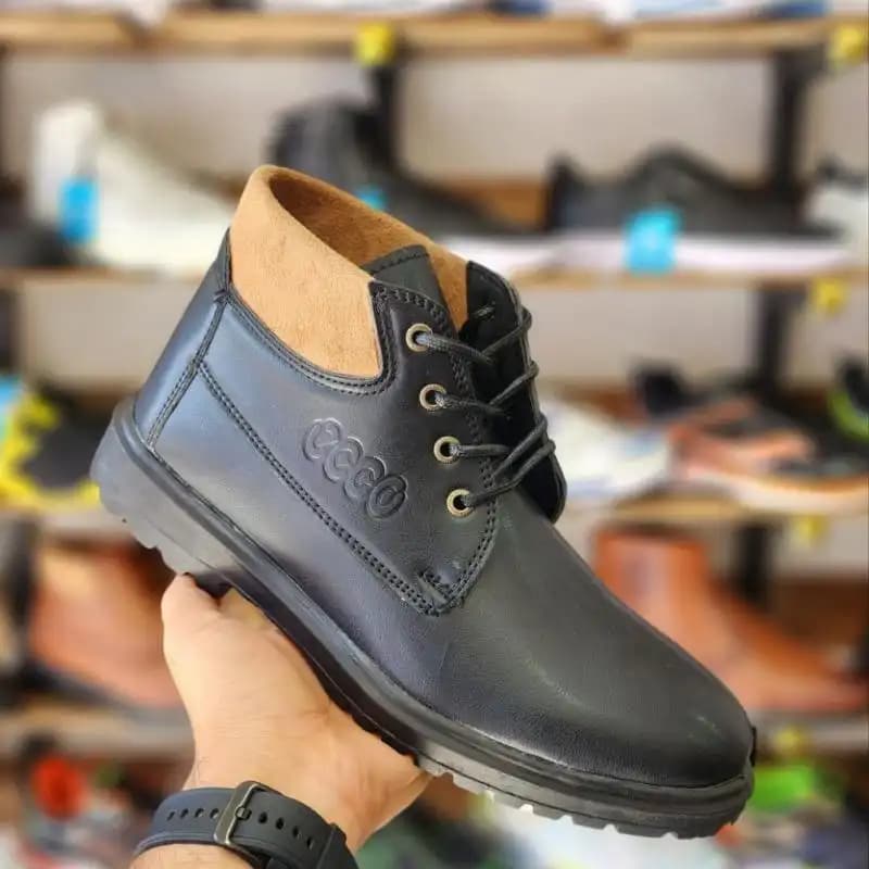 کفش نیم بوت مردانه Ecco مدل Black — تصویر ۵