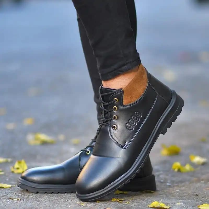 کفش نیم بوت مردانه Ecco مدل Black — تصویر ۴
