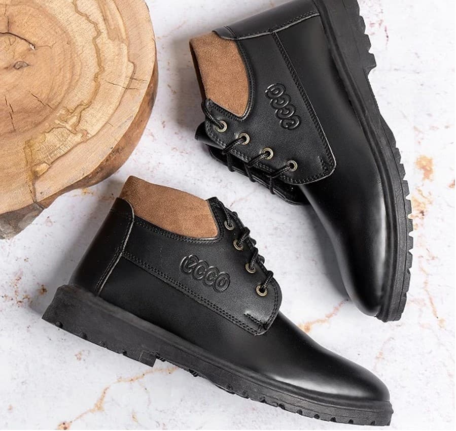 کفش نیم بوت مردانه Ecco مدل Black — تصویر ۱۰