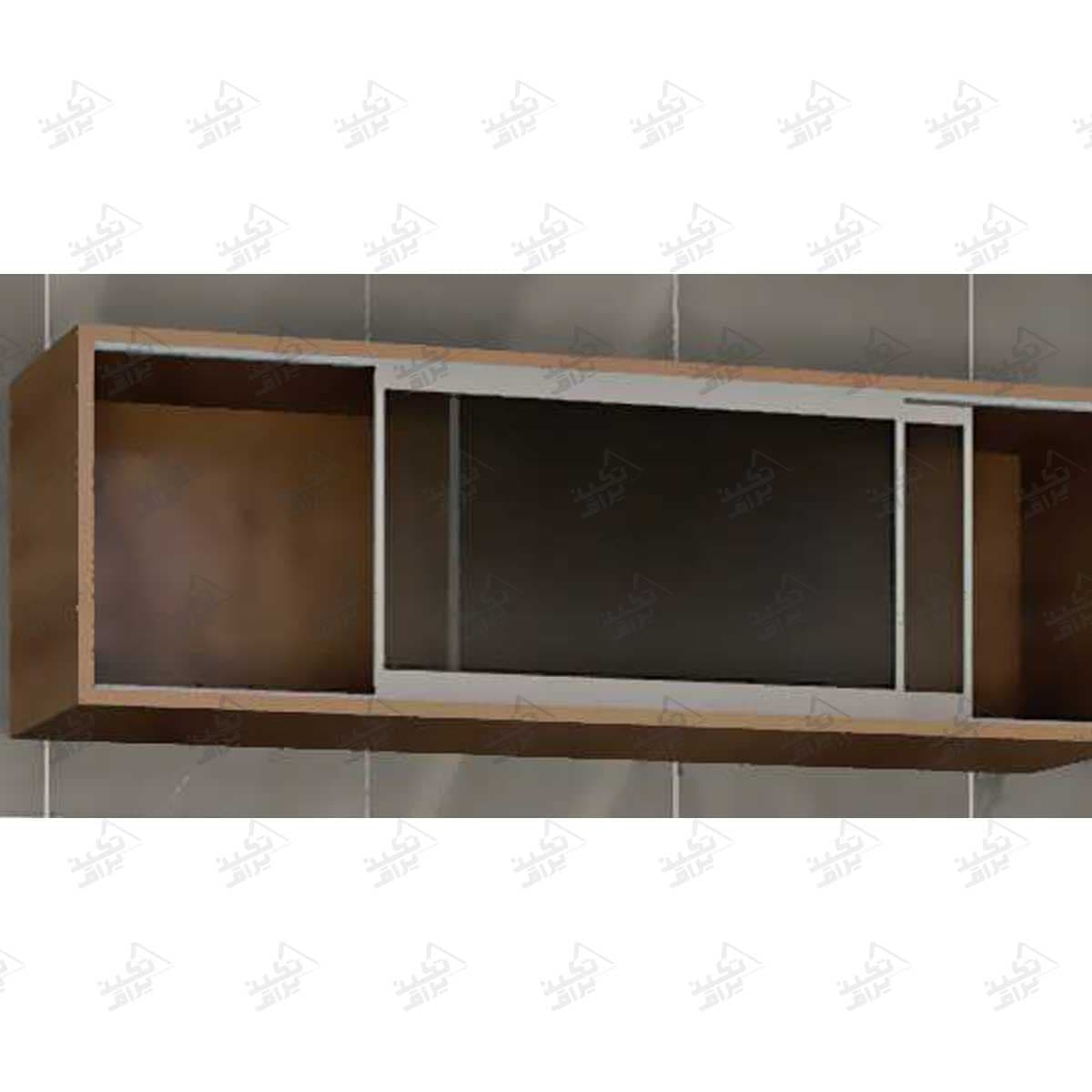 مکانیزم هوایی ریلی درب شیشه فریم دار دو درب فانتونی مدل C721