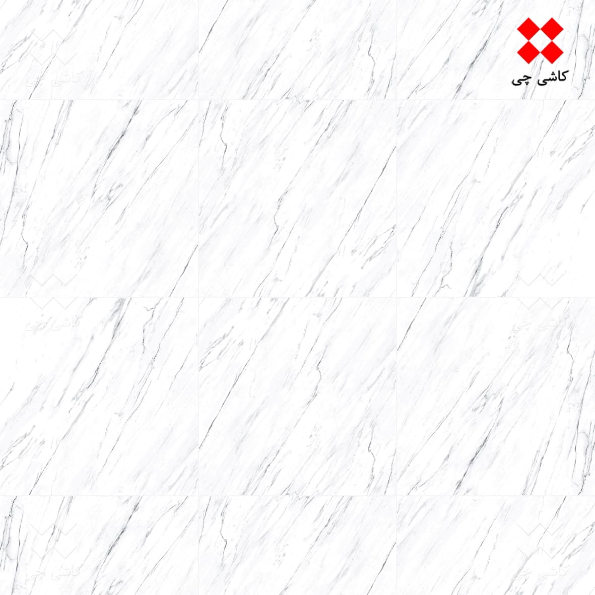 ناکایا سفید 100×100 کلکته نانو پولیش پرسلان درجه 1