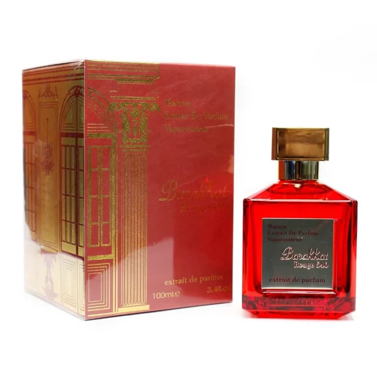 عطر ادکلن باراکات باکارات رژ 540 اکستریت قرمز فراگرنس ورد حجم 100 میل | Barakkat Rouge 540 extraeit