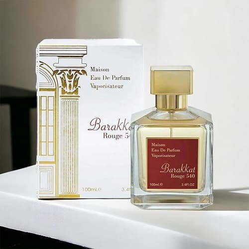 عطر ادکلن باکارات رژ 540 طلایی(سفید) فرگرانس ورد حجم 100 میل
