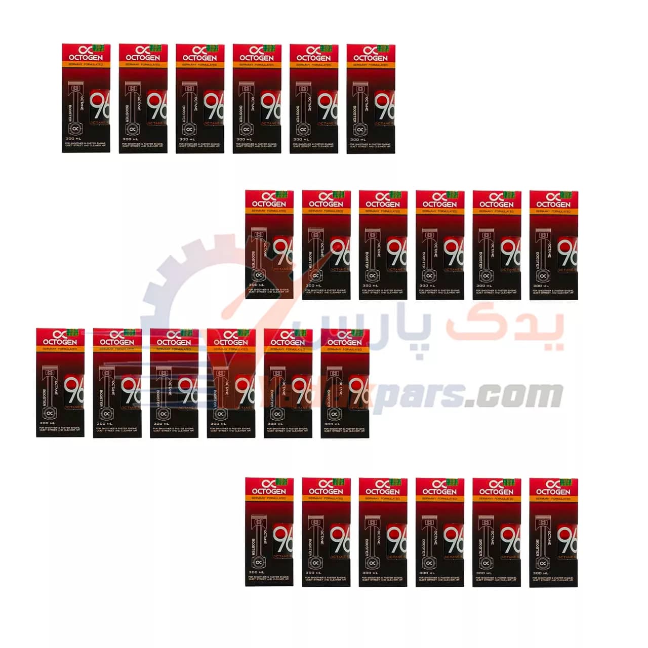 مکمل بنزین اکتوژن بسته 24 عددی (اکتان بوستر)