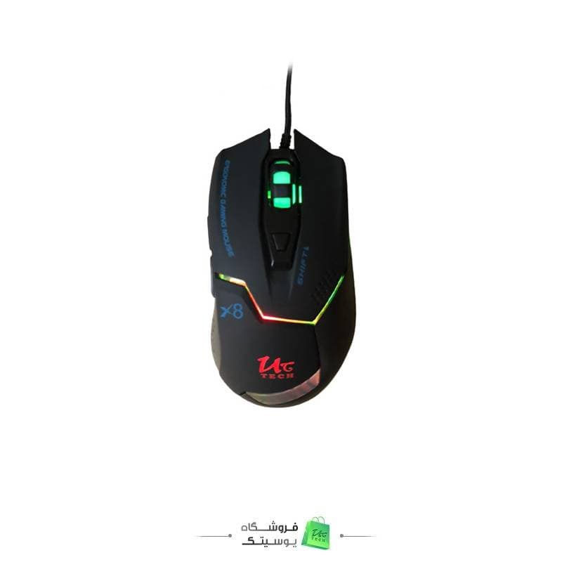 ماوس گیمینگ یوسیتک مدل GX90