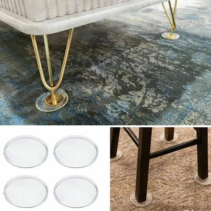 زیر پایه مبل و میز ژله ای بسته 4 عددی کد878 — تصویر ۳