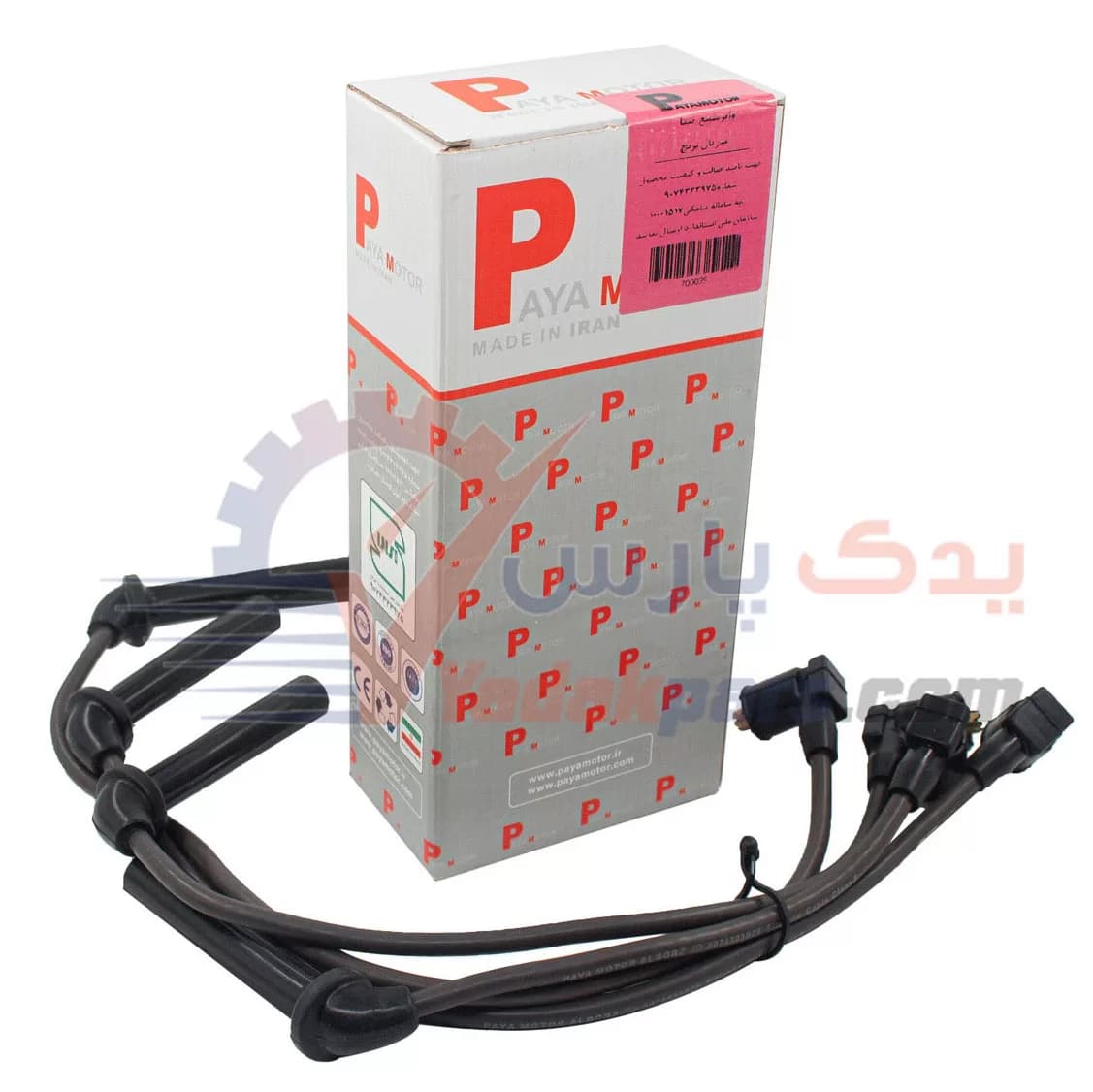 وایر شمع تیبا پایا موتور مشترک با ساینا و کوییک