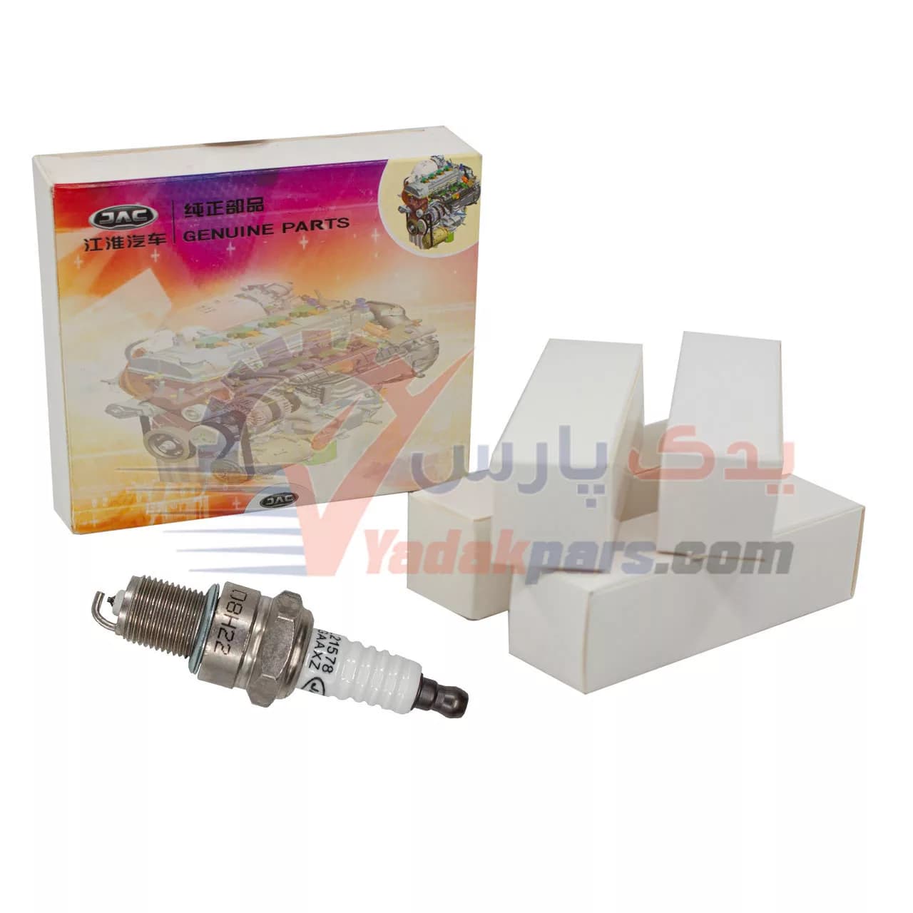شمع جک S5 اصلی 102610GAAXZ کد بوش اصلی (بسته 4عددی)