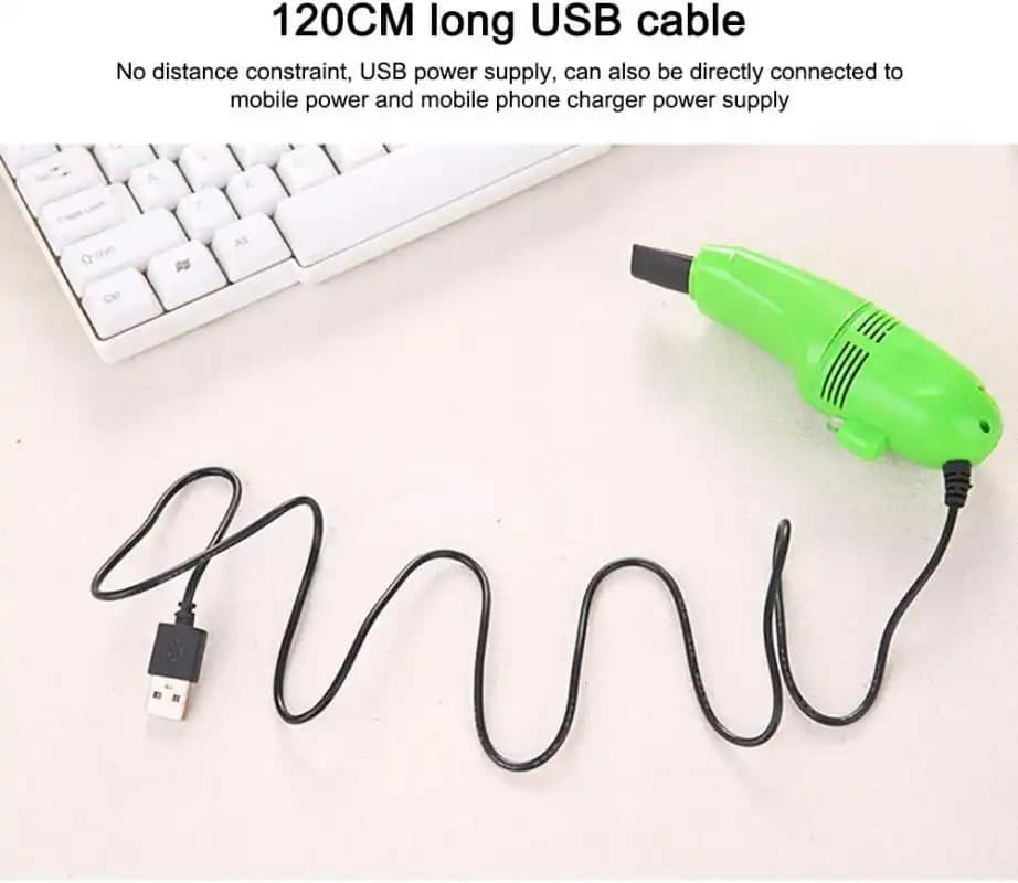 مینی جاروبرقی USB کد1882 — تصویر ۸