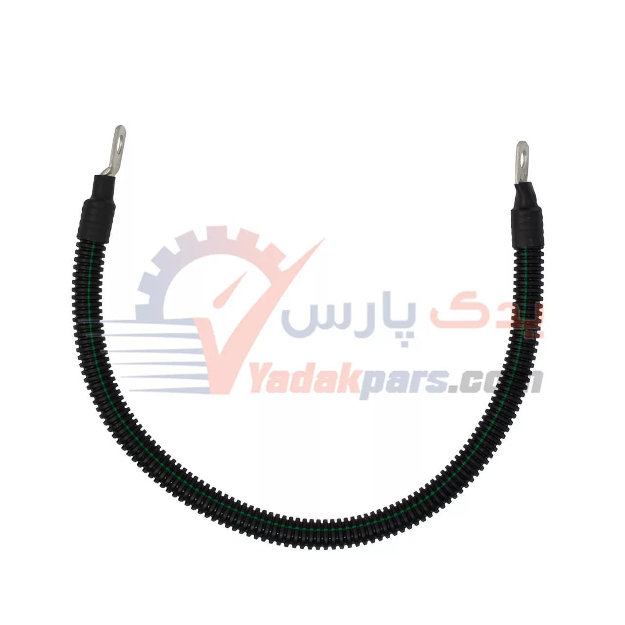 کابل تقویت اتصال بدنه و موتور خودرو 40 سانتی یدک پارس -تمام مس