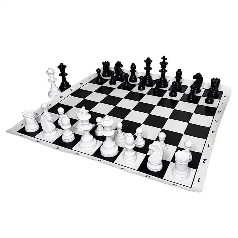 بازی فکری شطرنج فدراسیونی به همراه کیف حمل کد821