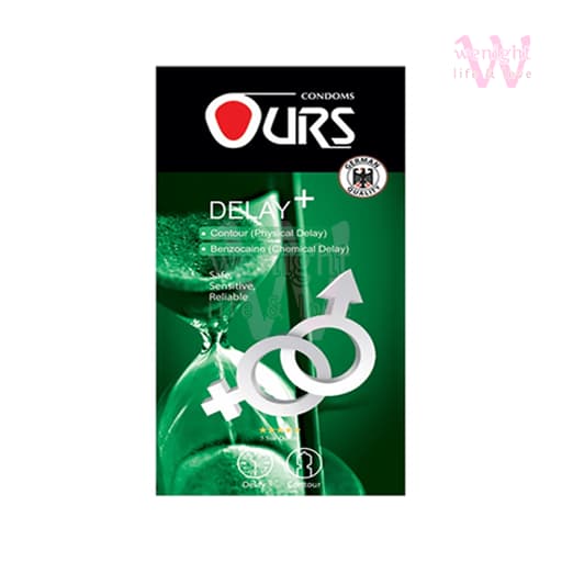کاندوم کلاسیک اورز مدل دیلی پلاس بسته 12تایی | Ours Delay Plus Condom