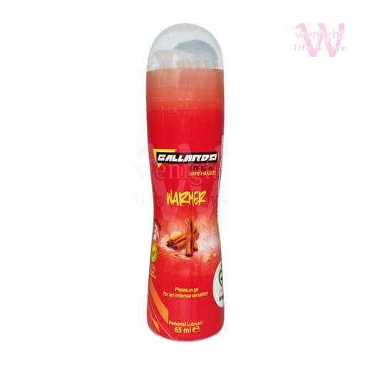 ژل روان کننده و گرم کننده گالاردو مدل Warmer حجم 65 میل