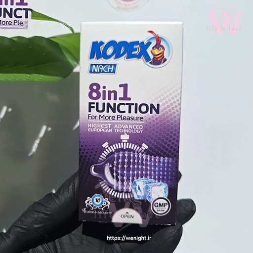 کاندوم تاخیری کدکس فانکشن 8 در 1 بسته 10 عددی | Kodex 8 in 1 Function Condoms — تصویر ۵
