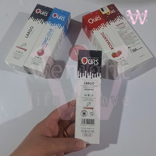 ژل روان کننده و حجم دهنده لارگو اورس largo Ours حجم 100 میل — تصویر ۵