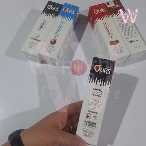 ژل روان کننده و حجم دهنده لارگو اورس largo Ours حجم 100 میل — تصویر ۶