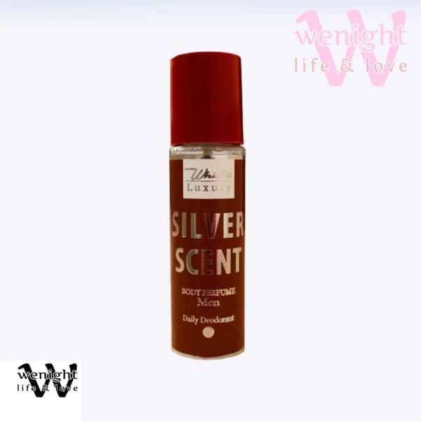 بادی اسپلش مردانه ویسل silver scent حجم 120 میل