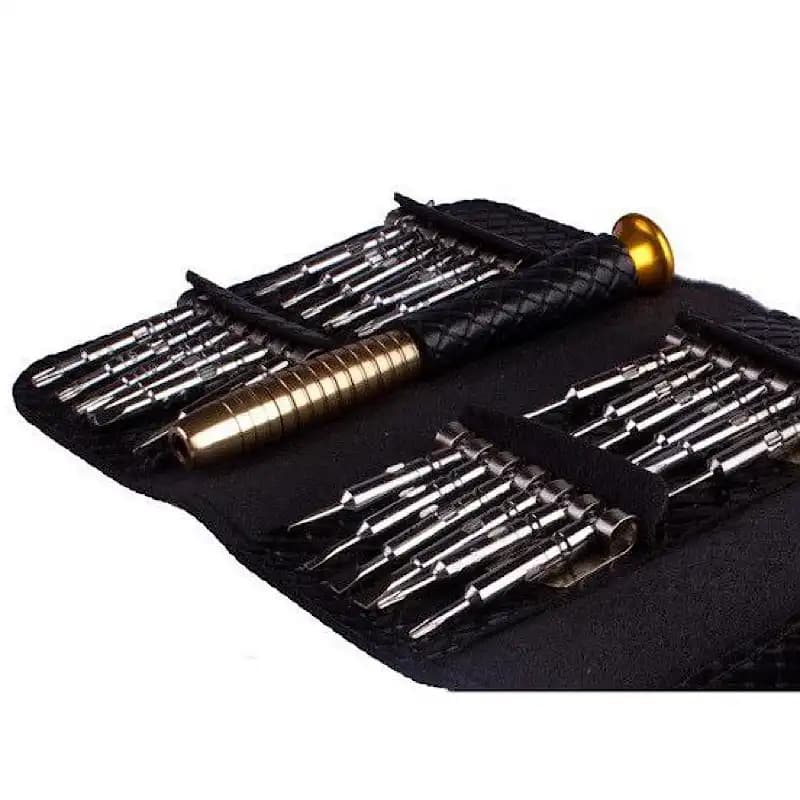کیف پیچ گوشتی پروفشنال مگنتی 24in1 مدل چرمی کد756 — تصویر ۳