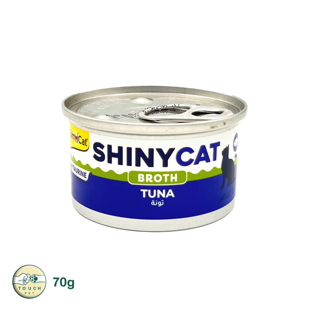 کنسرو گربه‌ جیم‌ کت GimCat مدل ShinyCat در سس طعم تن ۷۰ گرم