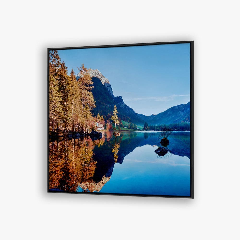 تابلو دریاچه و طبیعت F10295300