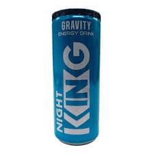 نوشابه انرژی زا قوطی 250 سی سی Gravity نایت کینگ