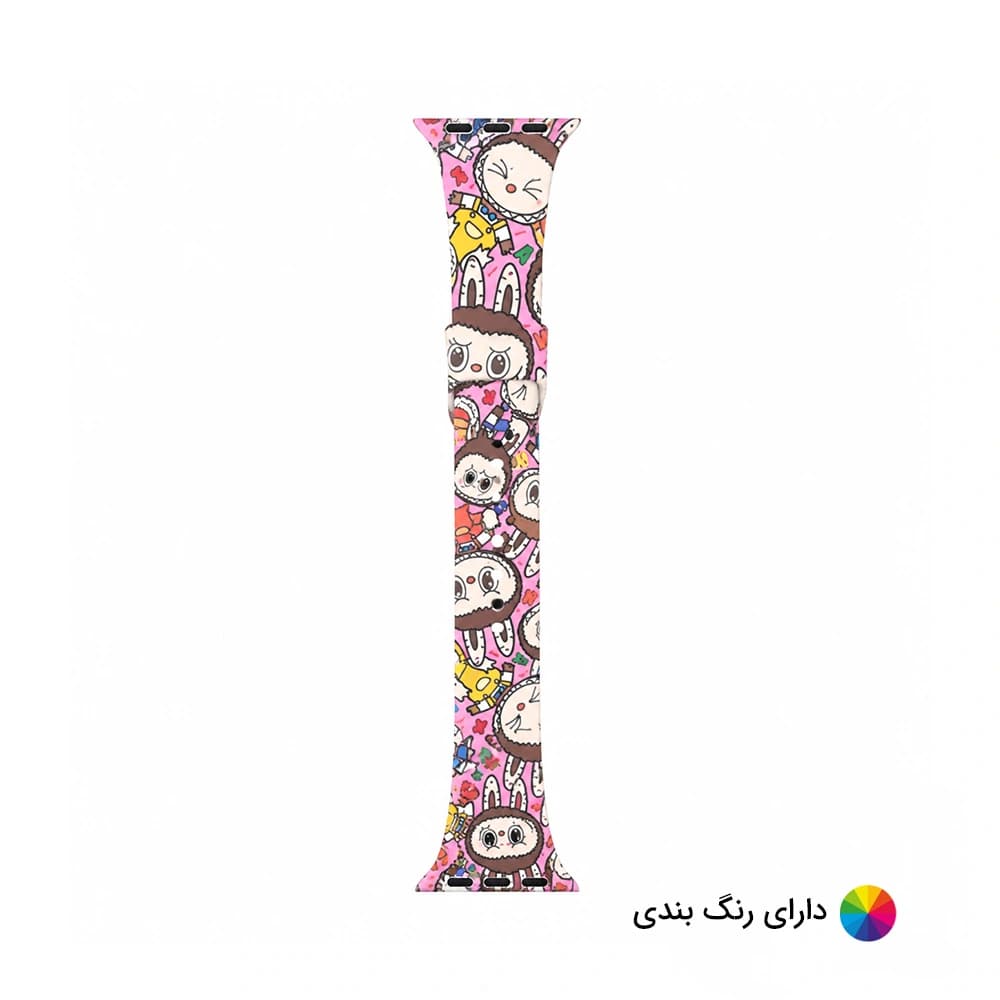بند اپل واچ سیلیکونی طرحدار کد 20738