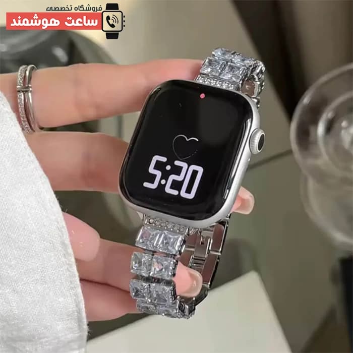 بند اپل واچ دیاموند W22 کد 20717 — تصویر ۳