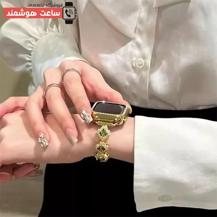 بند اپل واچ دیاموند گیلتر نیو کد 20715 — تصویر ۵