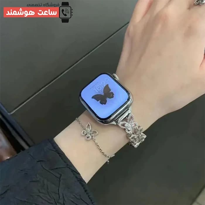 بند اپل واچ دیاموند پروانه 3 کد 20670 — تصویر ۴