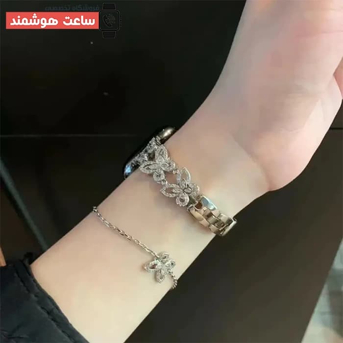 بند اپل واچ دیاموند پروانه 3 کد 20670 — تصویر ۶