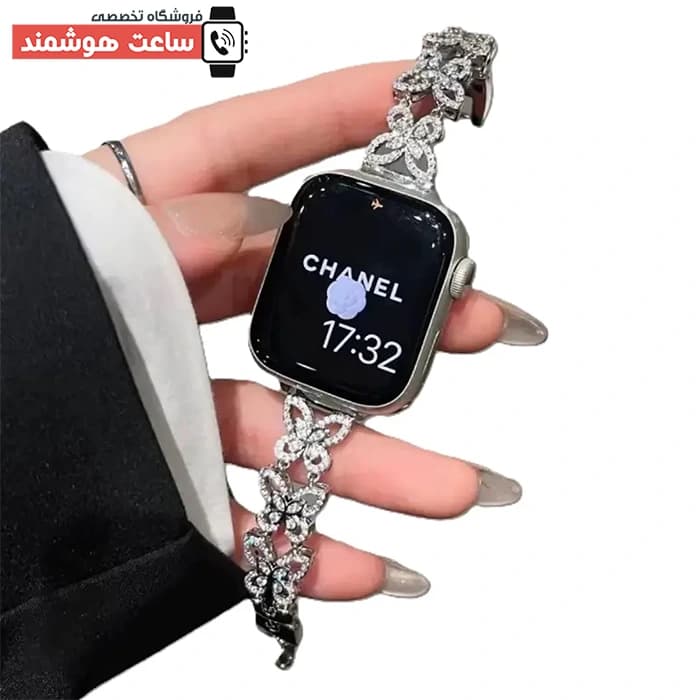 بند اپل واچ دیاموند پروانه 3 کد 20670 — تصویر ۷