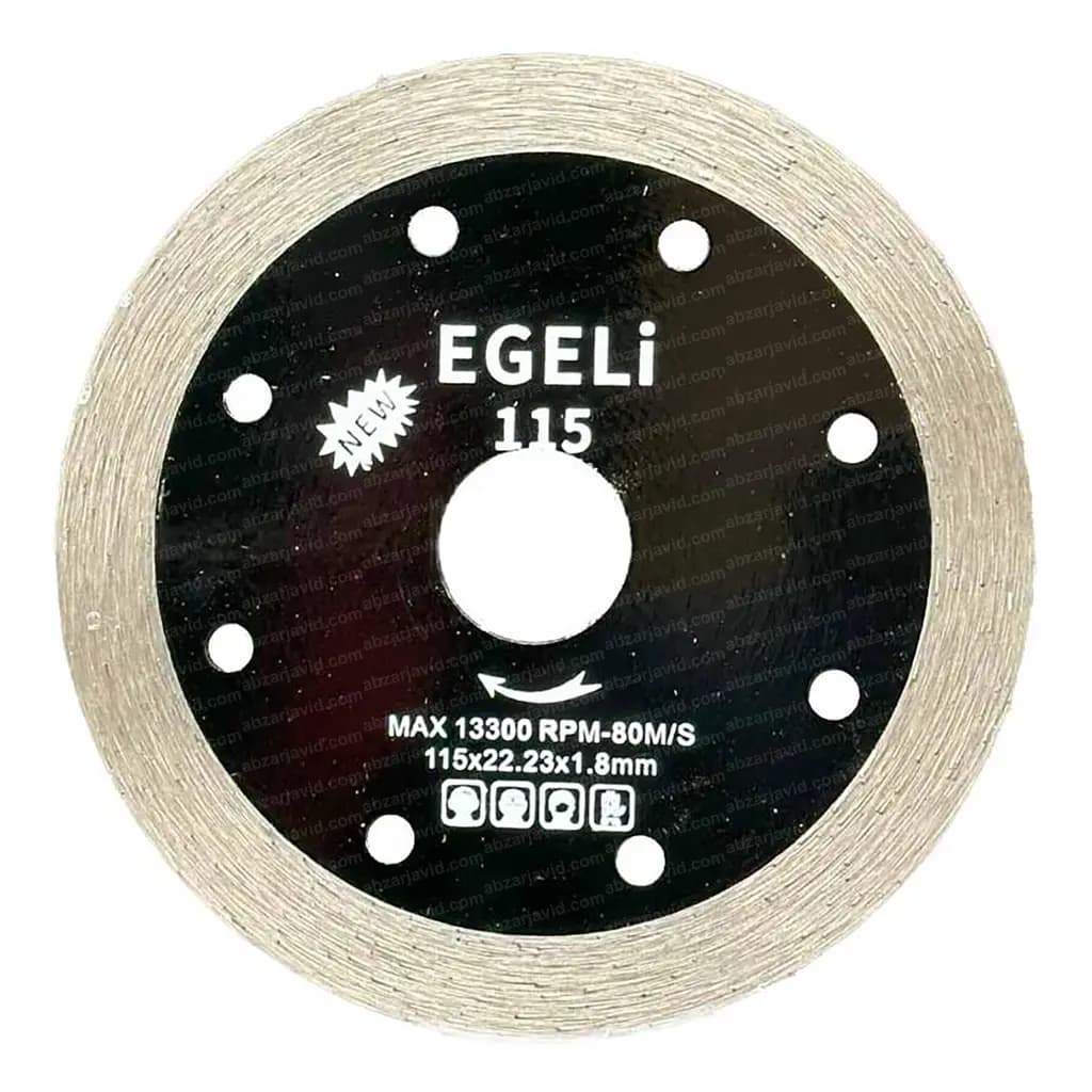دیسک برش سرامیک 115mm اگلی EGELI — تصویر ۲