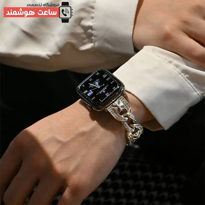 بند اپل واچ کروکور دیاموند کد 20521 — تصویر ۴