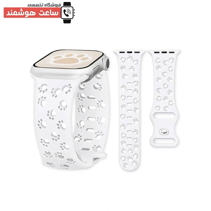 بند اپل واچ سیلیکون لیزری پنجه گربه کد 20699 — تصویر ۸