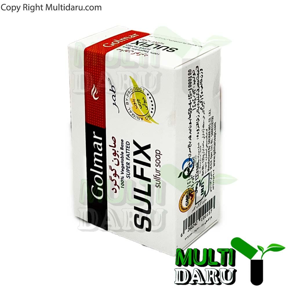 صابون گوگرد گلمر 100 گرمی