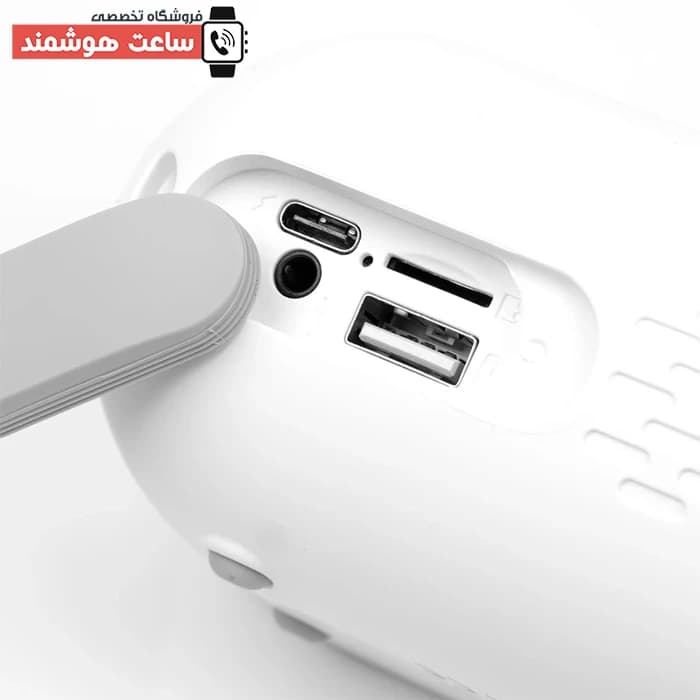 اسپیکر کوچک بلوتوثی قابل حمل رومیزی شارژی هیسکا Hiska B23 توان 5 وات — تصویر ۴