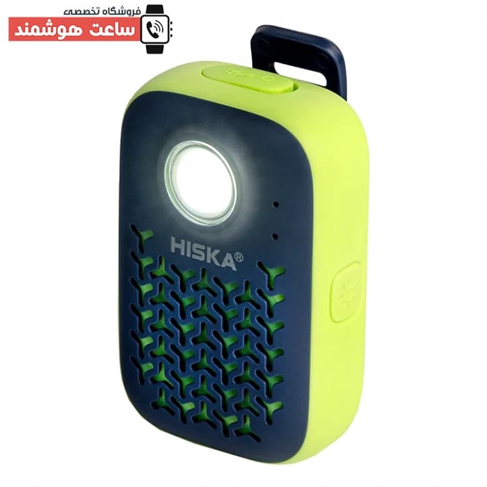 اسپیکر جیبی قابل حمل شارژی بلوتوثی هیسکا Hiska B22 توان 3 وات — تصویر ۹