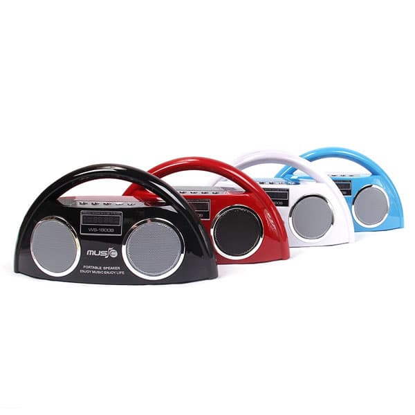 اسپیکر بلوتوثی مدل WSTER WS-1800B — تصویر ۲