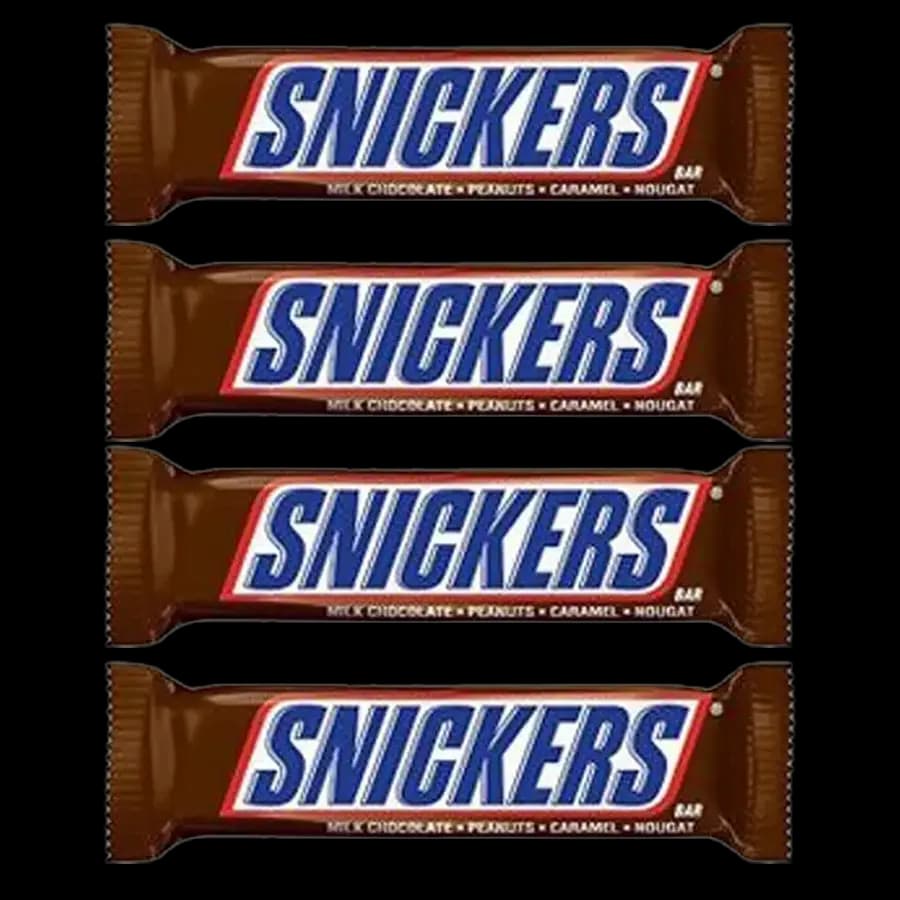 شکلات اسنیکرز 50 گرمی (SNICKERS) 4 عددی