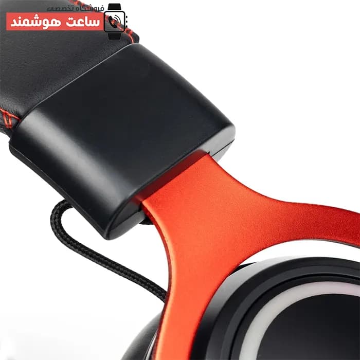 هدفون گیمینگ سیمی و هدست مخصوص بازی هیسکا Hiska GHR-05 — تصویر ۷