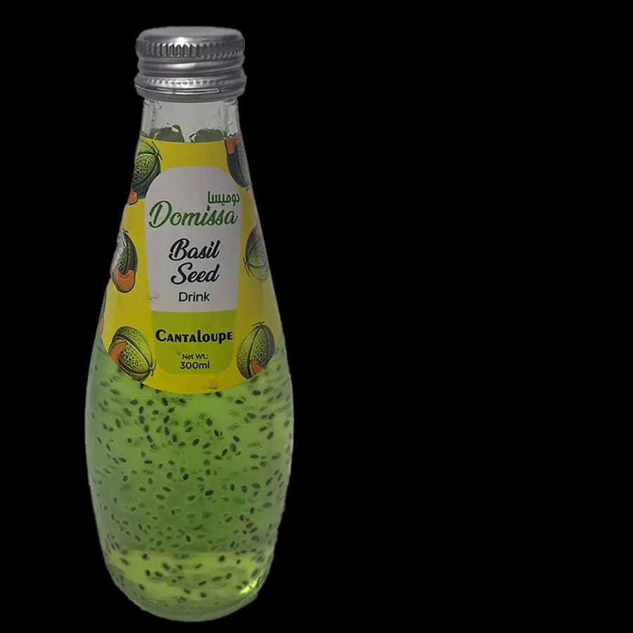 نوشیدنی تخم شربتی طعم طالبی دومیسا (Domissa) 300 میل بسته 12 عددی — تصویر ۲