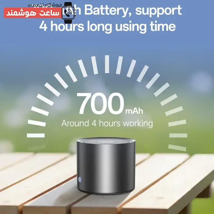 اسپیکر جیبی بلوتوثی بی سیم قابل حمل کوچک یسیدو Yesido YSW30 توان 3 وات — تصویر ۸