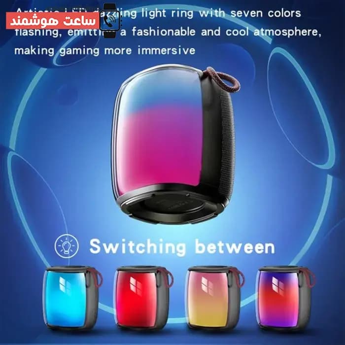 اسپیکر بلوتوثی کوچک قابل حمل شارژی یسیدو Yesido YSW20 توان 10 وات فلش و رم خور — تصویر ۶