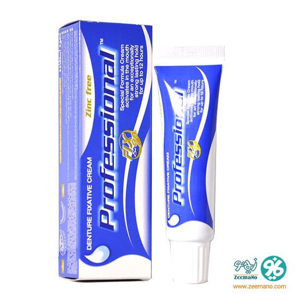 چسب دندان مصنوعی پروفشنال Zinc free