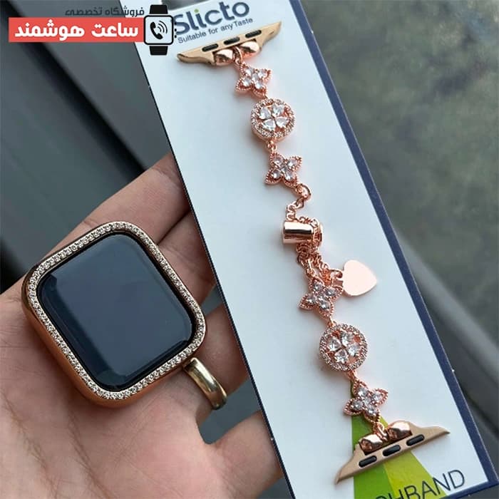 بند اپل واچ دیاموند لویی ویتون کد 20747 — تصویر ۴